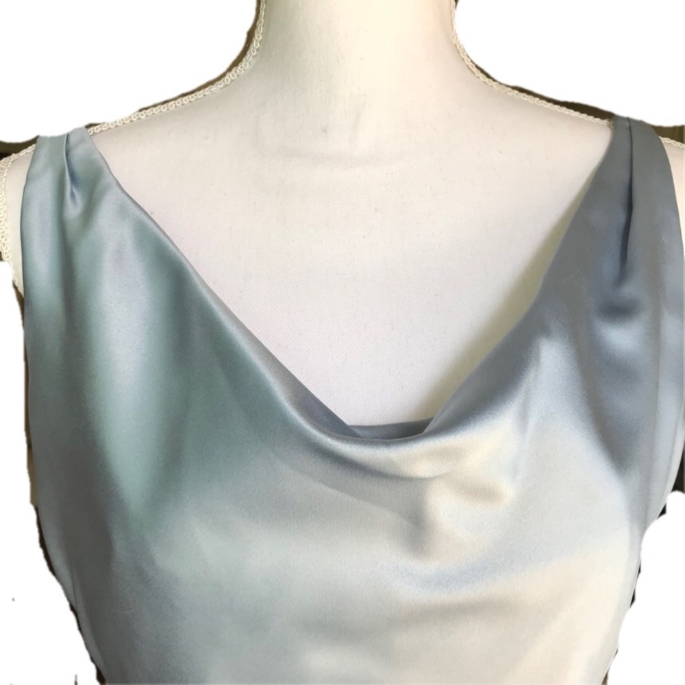 Vera Wang Long Formal Dress Wedding Size 12 Blue. - Picture 2 of 6